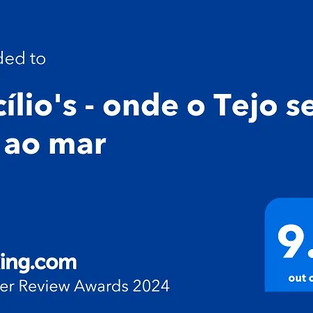 Cecilio's - Onde O Tejo Se Faz Ao Mar Apartment